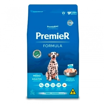 Ração PremieR Fórmula para Cães Adultos de Raças Médias Frango 20Kg