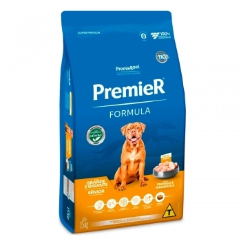 Ração PremieR Fórmula para Cães Sênior de Porte Grande e Gigante Frango 15kg