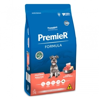 Ração PremieR Fórmula para Cães Adultos de Raças Pequenas Carne 15kg