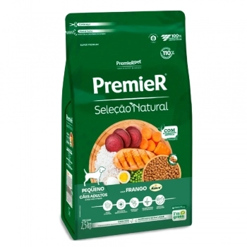 Seleção Natural Raças Pequenas para Cães Adultos Frango