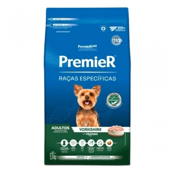 Ração PremieR Raças Específicas Yorkshire para Cães Adultos Frango 1Kg