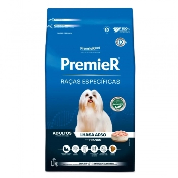 Ração PremieR Raças Específicas Lhasa Apso para Cães Adultos Frango 1Kg