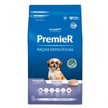 Ração PremieR Raças Específicas Shih Tzu para Cães Filhotes Frango 1Kg