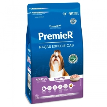 Ração PremieR Raças Específicas Shih Tzu para Cães Adultos Frango 1Kg