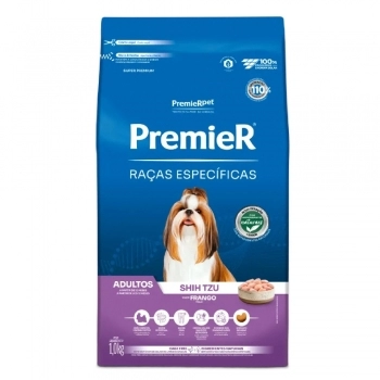 Ração PremieR Raças Específicas Shih Tzu para Cães Adultos Frango 1Kg