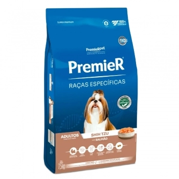 Ração PremieR Raças Específicas Shih Tzu para Cães Adultos Salmão 7,5Kg