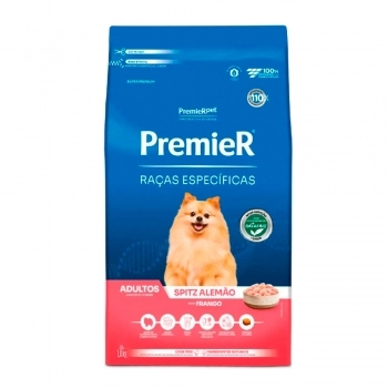 Ração PremieR Raças Específicas Spitz Alemão para Cães Adultos Frango 1Kg