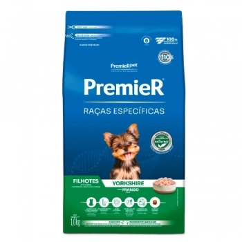 Ração PremieR Raças Específicas Yorkshire para Cães Filhotes Frango 1Kg