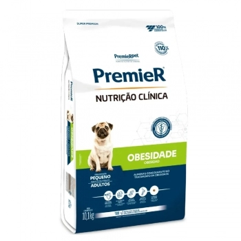 Ração PremieR Nutrição Clínica Obesidade para Cães Adultos Raças Pequenas 10,1Kg