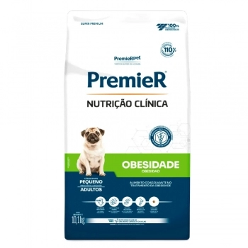 Ração PremieR Nutrição Clínica Obesidade para Cães Adultos Raças Pequenas 10,1Kg