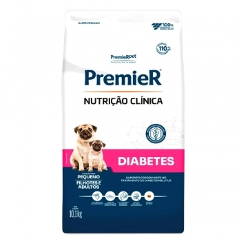 Ração PremieR Nutrição Clínica Diabetes para Cães de Porte Pequeno 10,1kg