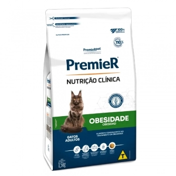 Ração PremieR Nutrição Clínica Obesidade para Gatos Adultos 500g