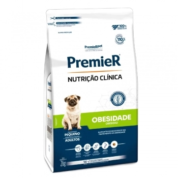 Ração PremieR Nutrição Clínica Obesidade para Cães Adultos Raças Pequenas 2Kg