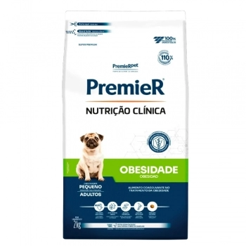 Ração PremieR Nutrição Clínica Obesidade para Cães Adultos Raças Pequenas 2Kg