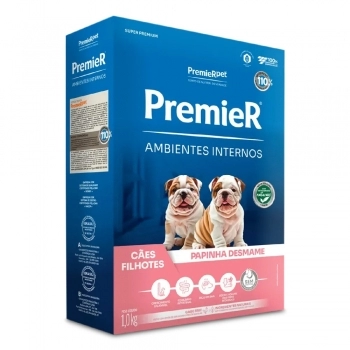Papinha Desmame Ambientes Internos para Cães Filhotes 1kg