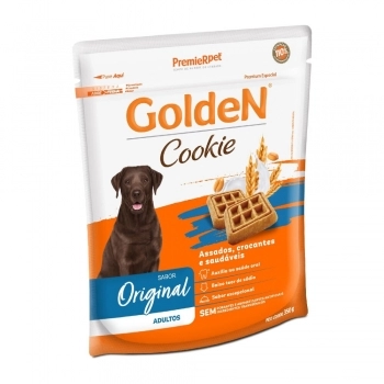 Biscoito GoldeN Cookie Para Cães Adultos Original 350g