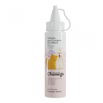 Solução para Limpeza dos Olhos Chamego - 60ML - Bem-me-Pet