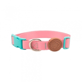 Coleira Tutelo Rosa - PP - Bem-me-Pet