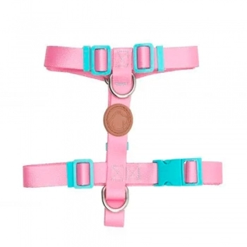 Peitoral Tutelo Rosa - PP - Bem-me-Pet