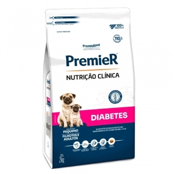 Ração PremieR Diabetes para Cães Raças Pequenas 2kg