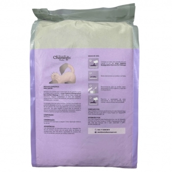 Areia Higiênica de Mandioca Chamego Grãos Médios 4Kg