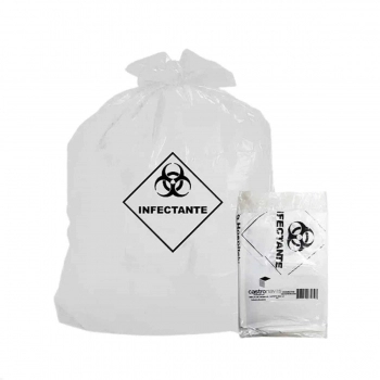 Saco De Lixo Infectante 100 Lt Pt C/100 Un