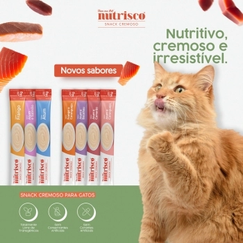 Snack Cremoso Nutrisco Atum e Bacalhau 56g