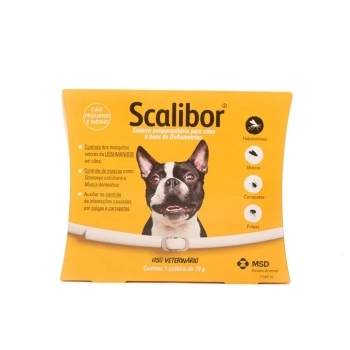 Coleira Antiparasitas Scalibor 48cm 19g - MSD