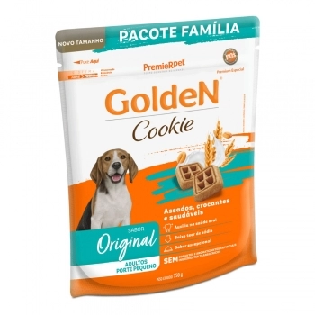Biscoito Golden Cookie Cães Adultos Mini Bits 750g