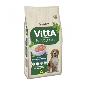 Ração PremieR Vitta Natural Cães Adultos Raças Pequenas Frango e Cereais 3kg