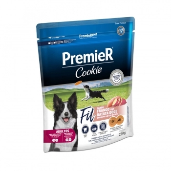 Biscoito PremieR Cookie Fit para Cães Adultos Frango com Batata Doce 250g