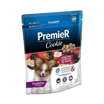 Biscoito PremieR Cookie Para Cães Filhotes Frutas Vermelhas 250g