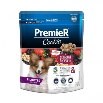 Biscoito PremieR Cookie Para Cães Filhotes Frutas Vermelhas 250g