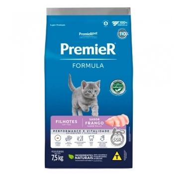 Ração PremieR Formula para Gatos Filhotes Frango 7,5kg