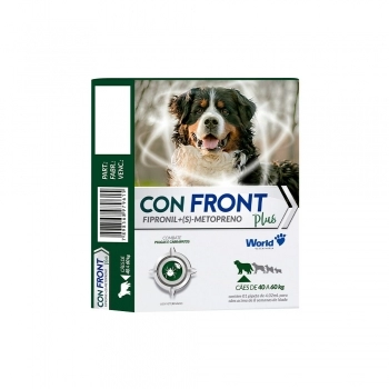 Antipulgas e Carrapatos ConFront Plus para Cães de 40 a 60 Kg