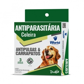 Coleira Dug's Antipulgas e Carrapatos para Cães