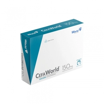 Antibiótico CefaWorld 150mg 12 comprimidos