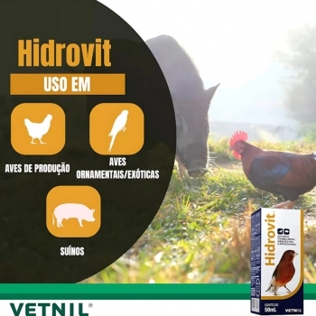 Suplemento Hidrovit 50ml - Vetnil