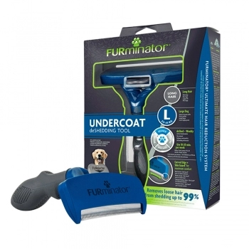 Escova Furminator New Para Caes De Pelo Longo - G