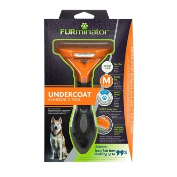 Escova Furminator New Para Caes De Pelo Curto - M