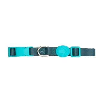 Coleira Tutelo Cinza Chumbo - M