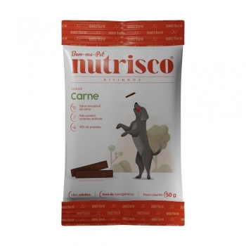 Bifinho Nutrisco para Cães Carne 50g