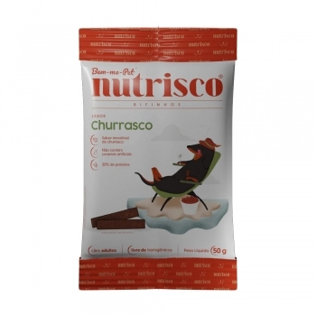 Bifinho Nutrisco para Cães Churrasco 50g