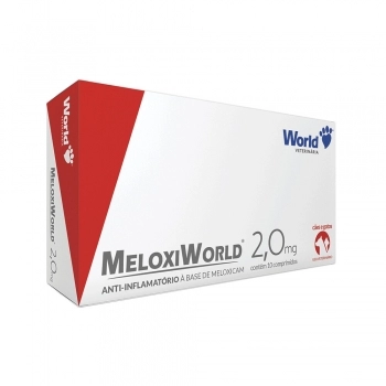 MeloxiWorld 2,0mg para Cães e Gatos 10 comprimidos