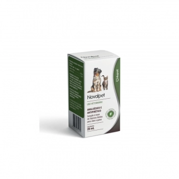 Novalpet Dipirona 500mg para Cães e Gatos 20ml