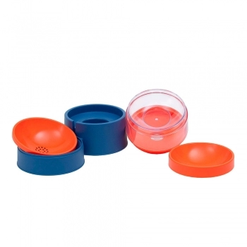 Kit Comedouro e Bebedouro Cães e Gatos Tulelo