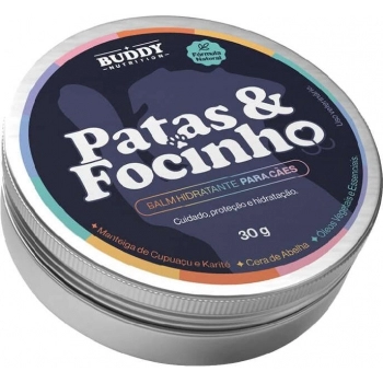 Balm Hidratante Buddy Patas e Focinho para Cães 30g