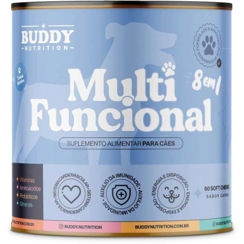 Suplemento Alimentar Buddy Nutrition Multifuncional 8 em 1 para Cães - 168g