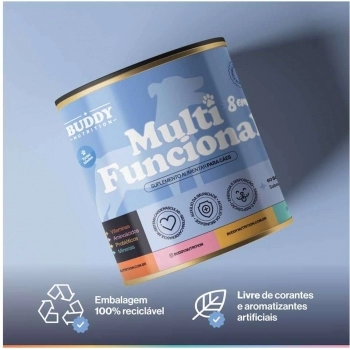 Suplemento Alimentar Buddy Nutrition Multifuncional 8 em 1 para Cães - 168g
