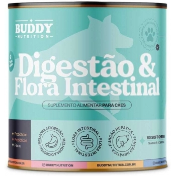 Suplemento Alimentar Buddy Nutrition Digestão & Flora Intestinal para Cães - 168g